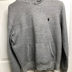 Grey polo sweater for sale!!